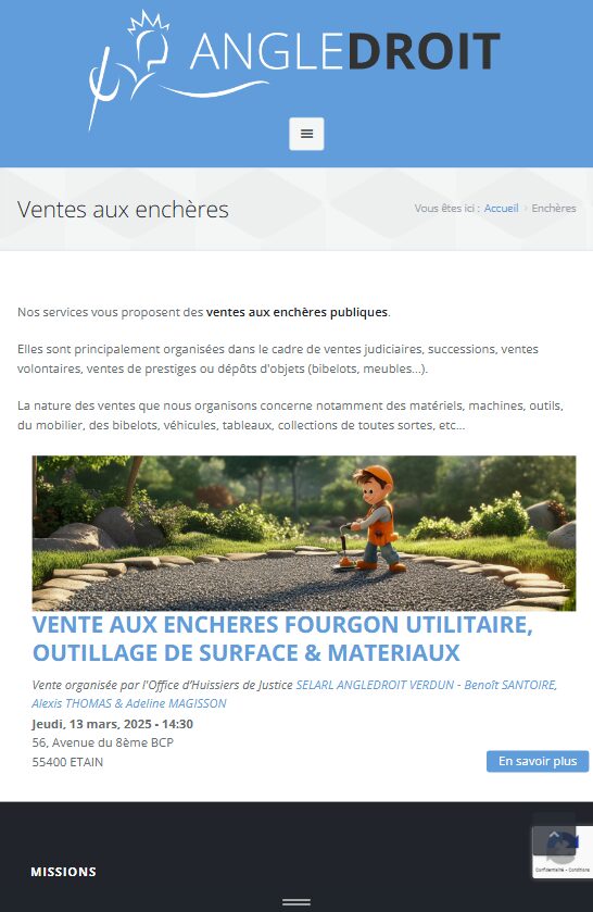 Enchères_ Angledroit.net Enchères_ Angledroit.net